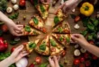 Geometria culinária: pizza é redonda, vem em caixa quadrada e é cortada em triângulos