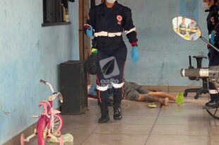 Homem é executado dentro de residência e suspeito acaba baleado pelo próprio comparsa