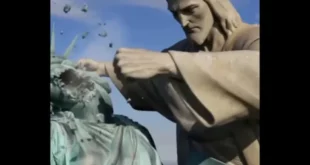 Embaixada do Irã posta vídeo com Cristo Redentor nocauteando Estátua da Liberdade; veja o vídeo