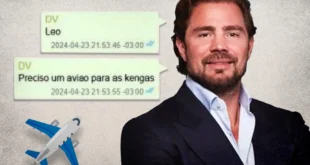 PF intercepta mensagem em que Vorcaro pede “avião para as kengas” a operador