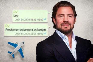 PF intercepta mensagem em que Vorcaro pede “avião para as kengas” a operador