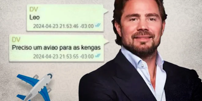 PF intercepta mensagem em que Vorcaro pede “avião para as kengas” a operador
