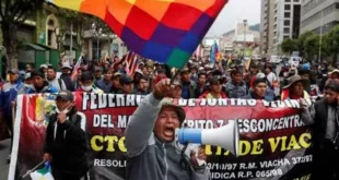Povo nas ruas contra a extrema direita: Rebelião popular na Bolívia derruba ministros