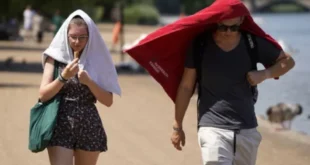 Reino Unido e Suíça têm novos recordes de calor, e Holanda emite alerta pela 1ª vez