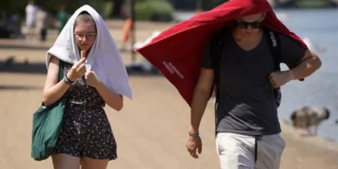 Reino Unido e Suíça têm novos recordes de calor, e Holanda emite alerta pela 1ª vez