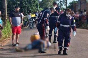 Jovem de 21 anos é morto a tiros, esposa foi obrigada a se afastar antes dos disparos