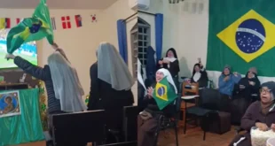 Freiras comemoram gol do Brasil e viralizam nas redes