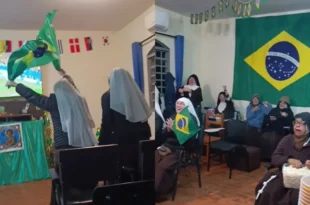 Freiras comemoram gol do Brasil e viralizam nas redes