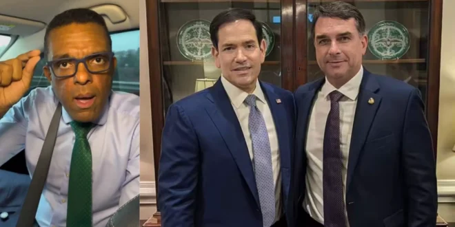 Otoni de Paula denuncia "subserviência" de Flávio Bolsonaro a Trump e "atentado à soberania nacional"