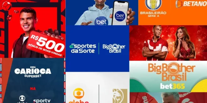 Indignação seletiva: CazéTV na mira por bets, enquanto a Globo é sócia de cassino online e ninguém faz nada