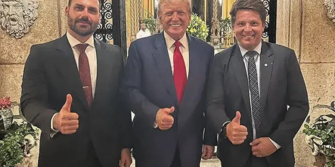 Eduardo Bolsonaro assume a intenção de acabar com o PIX e sugere troca pelo sistema dos EUA