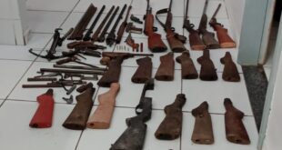Fábrica clandestina de armas é desarticulada na fronteira do Acre com o Peru