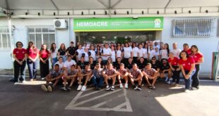 Hemoacre mobiliza população em celebração ao Dia Mundial do Doador de Sangue