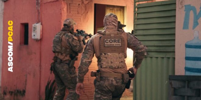 19 integrantes de organização criminosa são presos em operação conjunta das forças de segurança