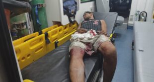 Tentativa de roubo no SAMU acaba com um preso e outro baleado