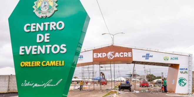 Abertura da 21ª Expoacre Juruá nesta terça, tem show de Natanzinho Lima; veja a programação