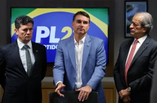 Suspensão de pesquisa que mostrava Flávio Bolsonaro em queda: PL provou que é defensor da censura