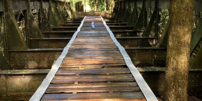 Nada escapa: ponte do século 19 é furtada em cidade de Minas