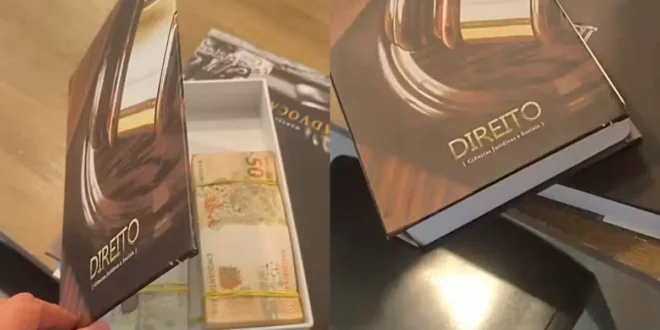 De novo Sóstenes? PF apreende dinheiro escondido em livro falso em operação ligada a deputado
