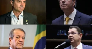 Risco de fuga: Flávio, Valdemar, Sóstenes e Cunha podem ter passaportes apreendidos