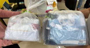 Projeto apoiado com penas pecuniárias entrega 50 enxovais para bebês em Sena Madureira