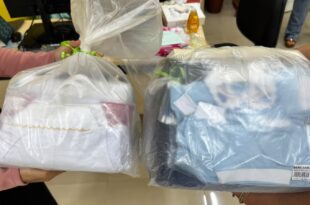 Projeto apoiado com penas pecuniárias entrega 50 enxovais para bebês em Sena Madureira