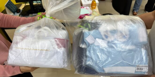 Projeto apoiado com penas pecuniárias entrega 50 enxovais para bebês em Sena Madureira