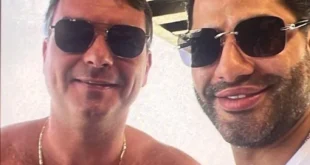 Foto de Flávio Bolsonaro com Sicário de Daniel Vorcaro abre nova crise na campanha