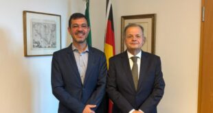Embaixador do Brasil na Alemanha recebe Dr. Thor Dantas para discutir parcerias voltadas ao desenvolvimento do Acre