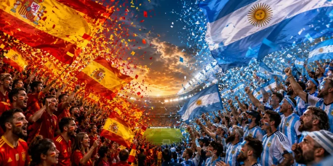 Espanha e Argentina decidem a Copa do Mundo em duelo histórico entre duas escolas imortais do futebol