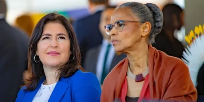 Michelle Bolsonaro sofre na pele a ideologia que representa, diz Simone Tebet
