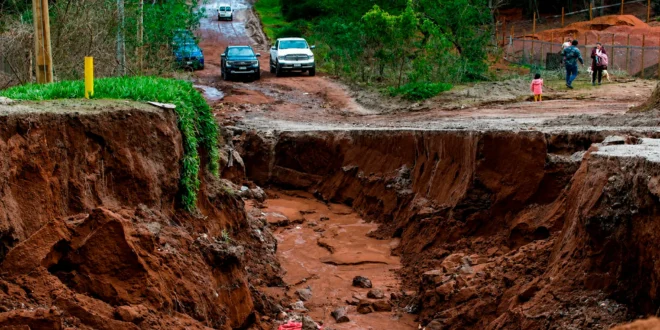 Catástrofe no Chile: temporal deixa quase 100 mil isolados, cinco mortos, quatro desaparecidos e graves danos materiais