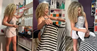 Influenciadora faz atendimento nua em barbearia e cobra até R$ 4 mil
