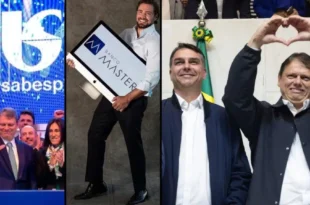 Ambipar: as notas fiscais de Flávio Bolsonaro e o elo com Vorcaro e Tarcísio na privatização da Emae e Sabesp