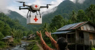 Malásia testa entrega de medicamentos por drones em áreas remotas