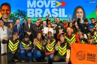 Move Brasil: Lula lança linha de crédito para entregadores e mototaxistas