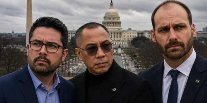 Bilionário chinês ligado a Paulo Figueiredo e Eduardo Bolsonaro pega 30 anos de prisão nos EUA