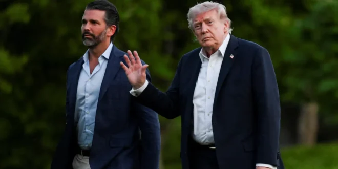 Estado balcão de negócios: empresa ligada a Trump Jr. pode lucrar milhões com entrega de armas em domicílio