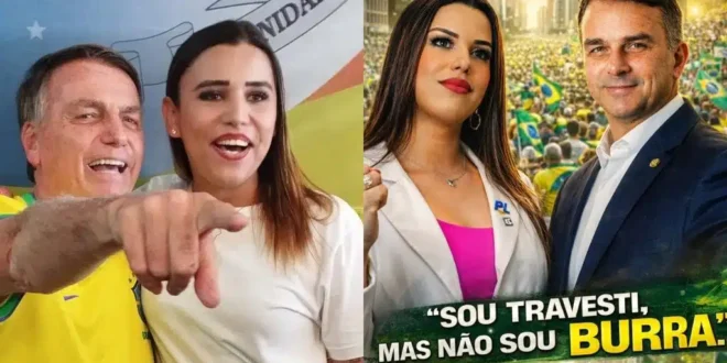 Acordou Alice? “Trans da Direita" deixará PL de Flávio Bolsonaro, por “falta de valorização”