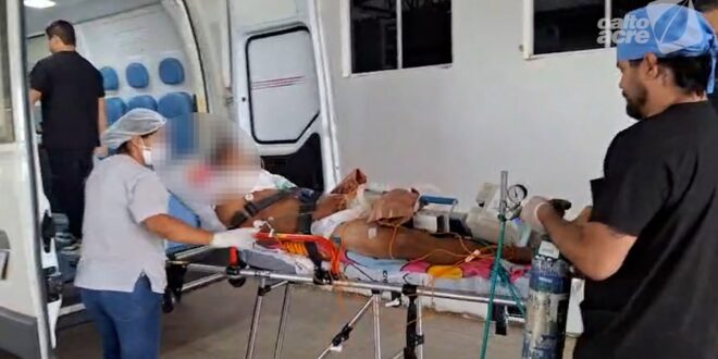 Tentativa de homicídio deixa jovem de 23 anos em estado grave