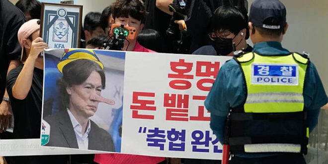 Coreia do Sul: ameaças de morte e condenação presidencial após eliminação no Mundial