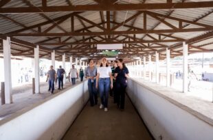 Governadora Mailza Assis vistoria preparativos para a 51ª Expoacre