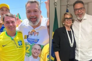 Mãe de Flávio Bolsonaro será suplente de Márcio Canella que é ligado com a milícia