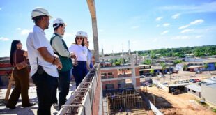 Governadora Mailza visita obras da nova Maternidade de Rio Branco