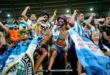 Colecionam rejeição: torcida da Argentina levou bandeiras de Israel para provocar técnico do Egito
