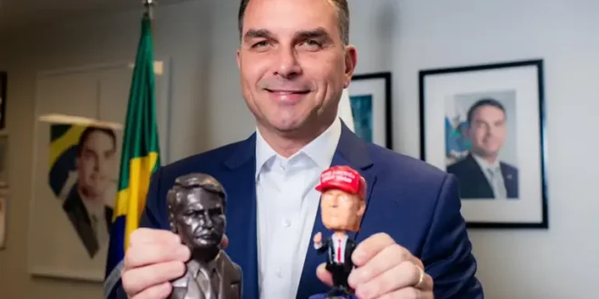 Constrangimento em Washington: setor privado reage à participação de Flávio Bolsonaro em evento nos EUA contra o Brasil