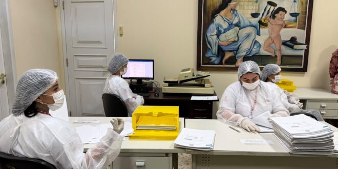 Projeto de gestão documental oferece bolsas de estágio para reeducandas e egressas do sistema prisional acreano