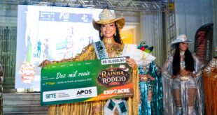 Rainha do Rodeio é escolhida e marca início da programação da Expoacre 2026