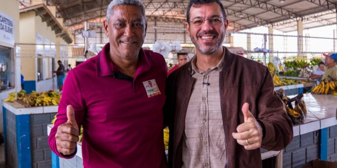Em Sena Madureira, Thor Dantas defende apoio a quem produz e cobra solução para Ponte Frei Paolino