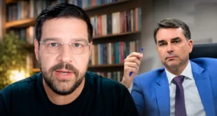 Cheiro de armação: registro de Flávio Bolsonaro ao Missão tenta passar a mensagem de que o sistema eleitoral brasileiro é fraudulento